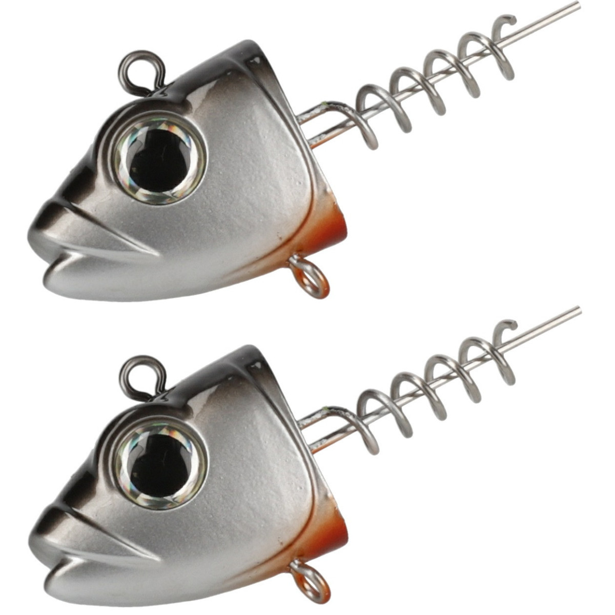 Mikado Wkręcane główki Jaws Vertical Natural Roach 30g