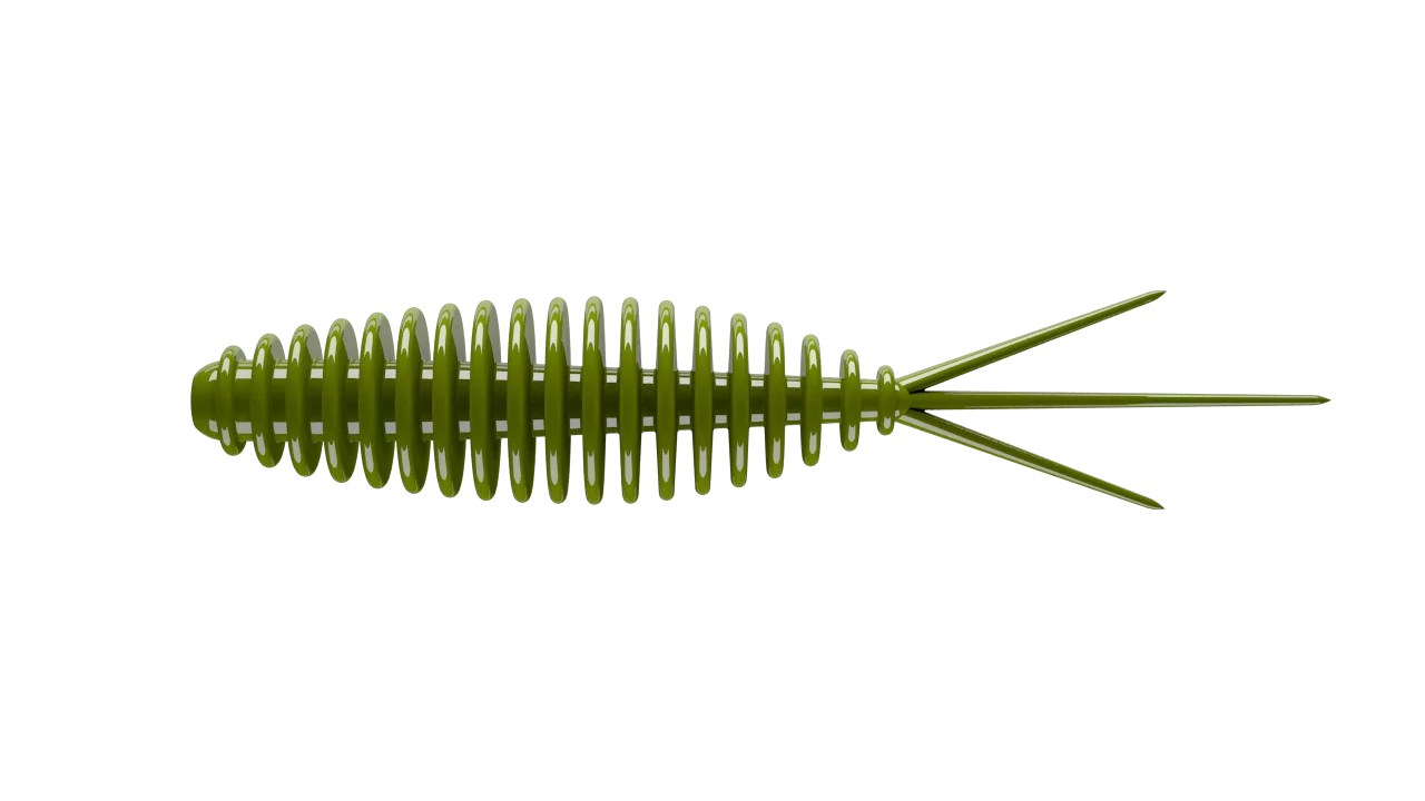 Libra Lures Guma Turbo Worm Mini 3,5cm #031 Olive / Krill