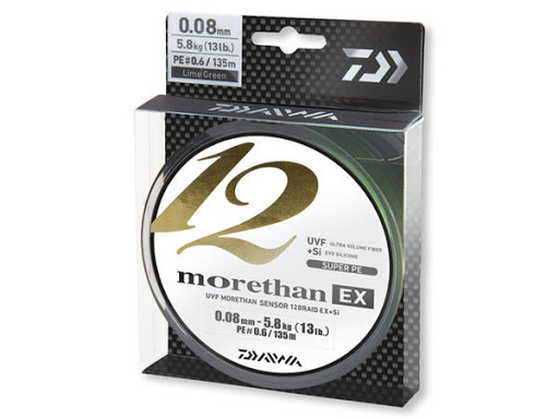 Daiwa Plecionka Morethan 12-BRAID EX SI 0,10 135m