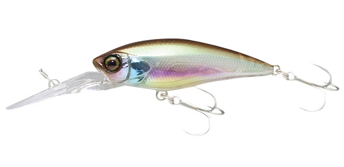JACKALL wobler D-Bill Shad 55MR Hald Mirror Wakasagi