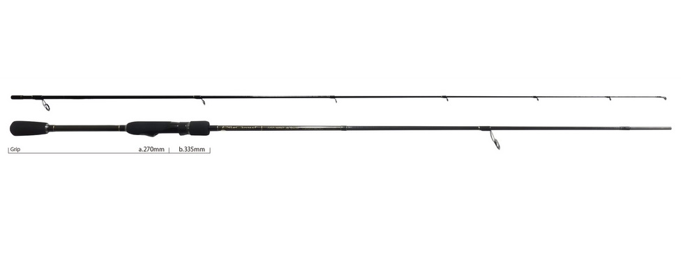 Yamaga Blanks Wędka BlueCurrent 72TZ Nano Jig Special Global 219cm 15g