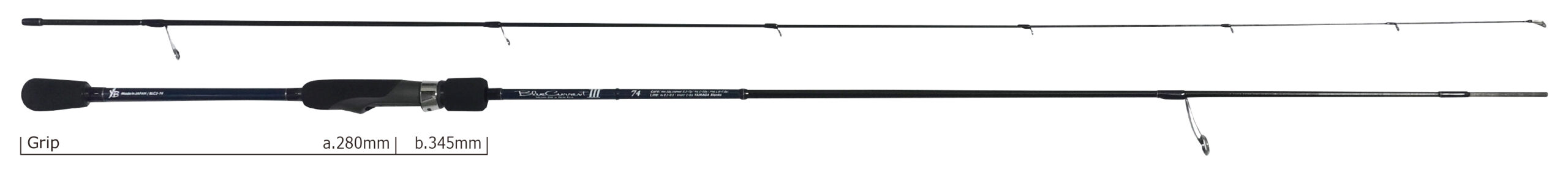 Yamaga Blanks Wędka BlueCurrent III 76 Stream 229cm 12g