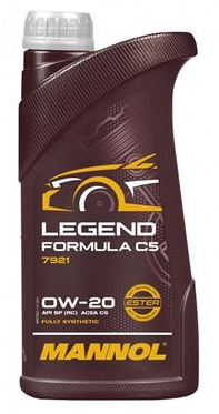 MANNOL 7921 LEGEND FORMULA 0W20 C5 SP 1L - Petrostar
