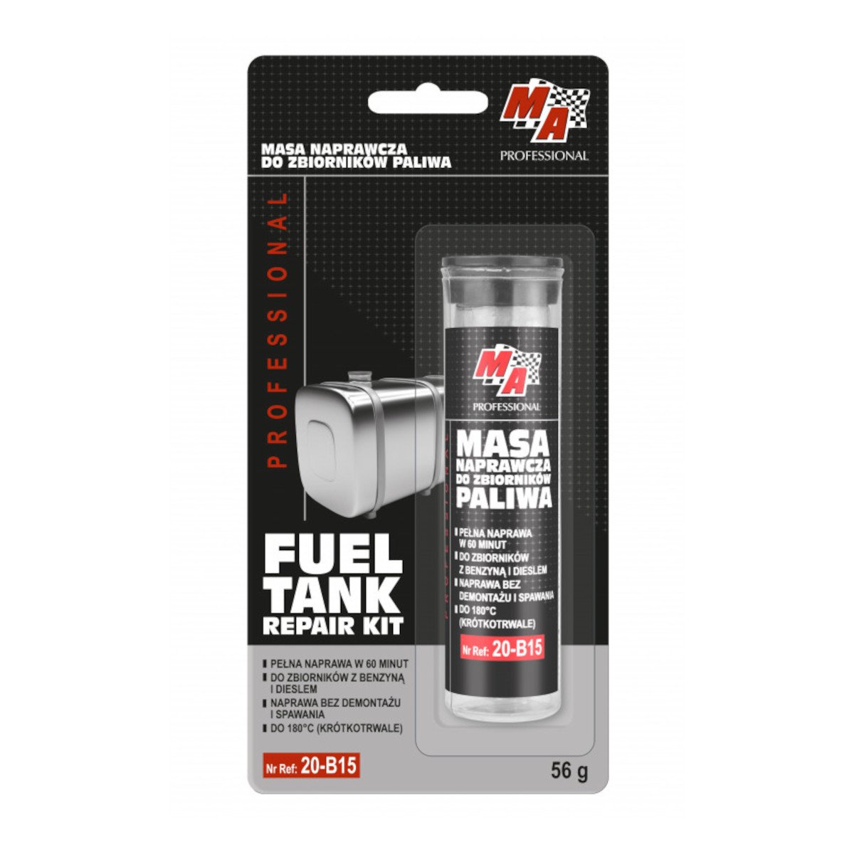 MOJE AUTO MASA KLEJ DO ZBIORNIKÓW PALIWA 56G - Petrostar