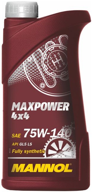 MANNOL MAXPOWER 4X4 75W140 LS GL5 1L - Petrostar