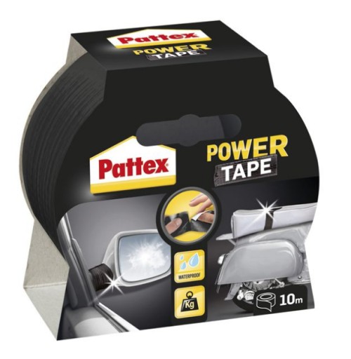 PATTEX TAŚMA POWER TAPE CZARNA 48MM X 10M - Petrostar
