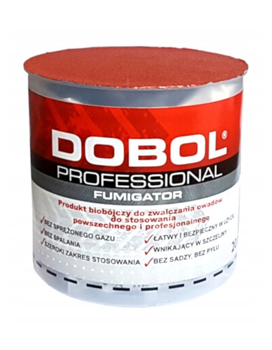 DOBOL FUMIGATOR DUŻA BOMBA NA PLUSKWY, MOLE 10G - Petrostar