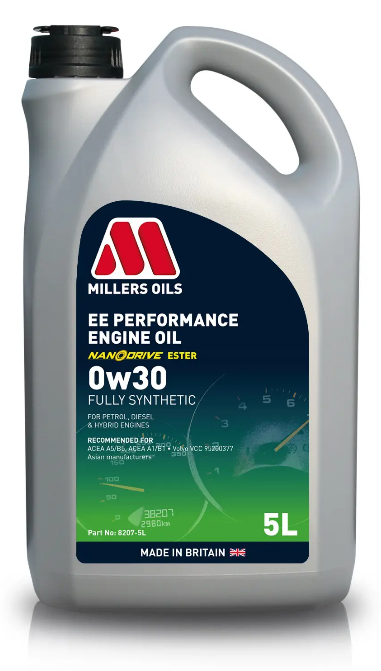 MILLERS EE PERFORMANCE 0W30 AB/B5 5L - Petrostar