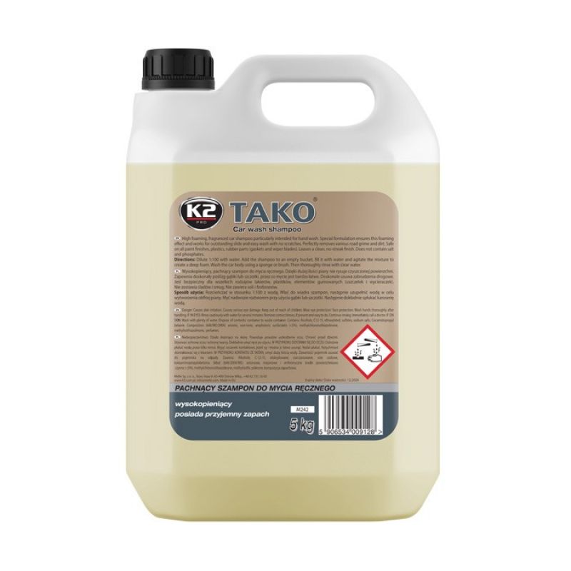 K2 TAKO SZAMPON DO MYCIA RĘCZNEGO 5L M242 - Petrostar