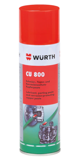 WURTH SMAR MIEDZIOWY WYS. TEMP CU800 300ML - Petrostar