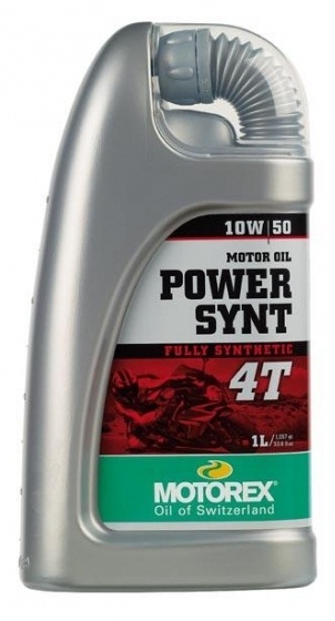 MOTOREX POWER SYNT 10W50 4T 1L - Petrostar