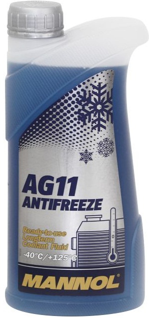 MANNOL AG11 NIEBIESKI PŁYN DO CHŁODNIC 1L - Petrostar