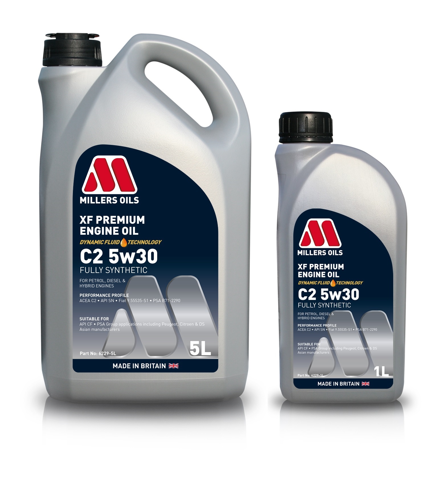 MILLERS OILS XF PREMIUM C2 5W30 6L - Petrostar