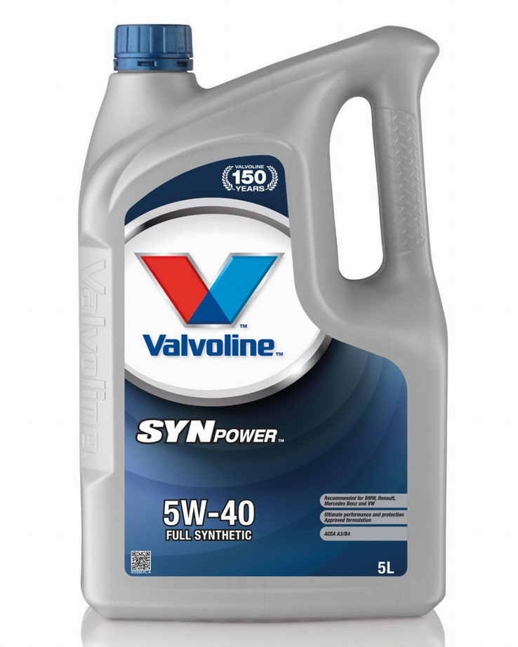 VALVOLINE SYNPOWER 5W40 5L - Petrostar