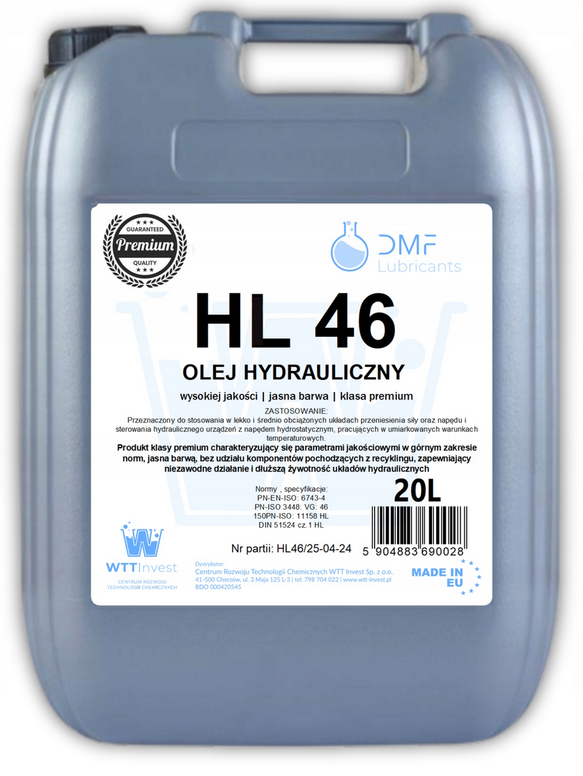 DMF HYDRAULIC OIL HL 46 20L - Petrostar