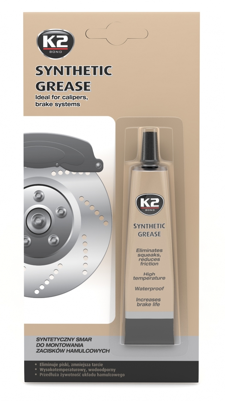 K2 SYNTHETIC GREASE SMAR DO TŁOCZKÓW 18ML - Petrostar