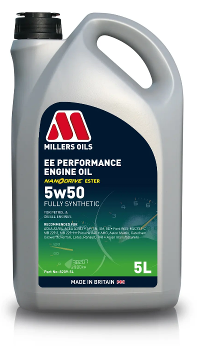 MILLERS EE PERFORMANCE 5W50 5L - Petrostar