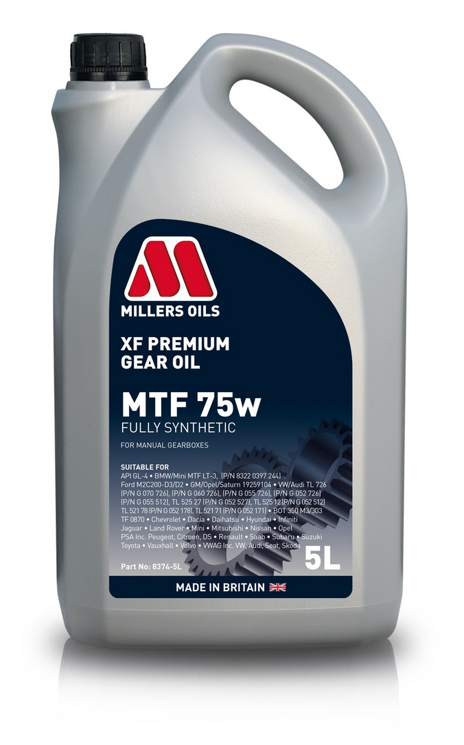 MILLERS OILS XF PREMIUM MTF 75W 5L - Petrostar