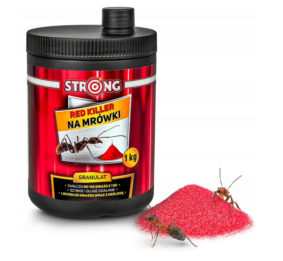 STRONG TRUTKA NA GNIAZDA MRÓWEK RED KILLER 1 KG - Petrostar