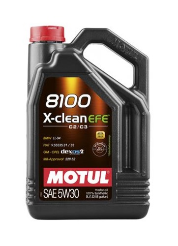 MOTUL 8100 X-CLEAN EFE 5W30 5L - Petrostar