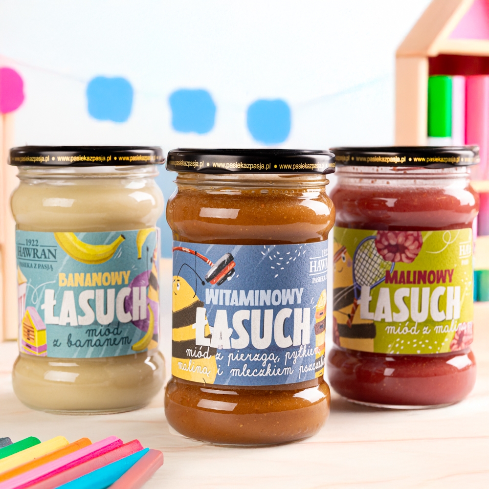 Zestaw Łasuch- mocarz medium - Pasieka z Pasją Hawran