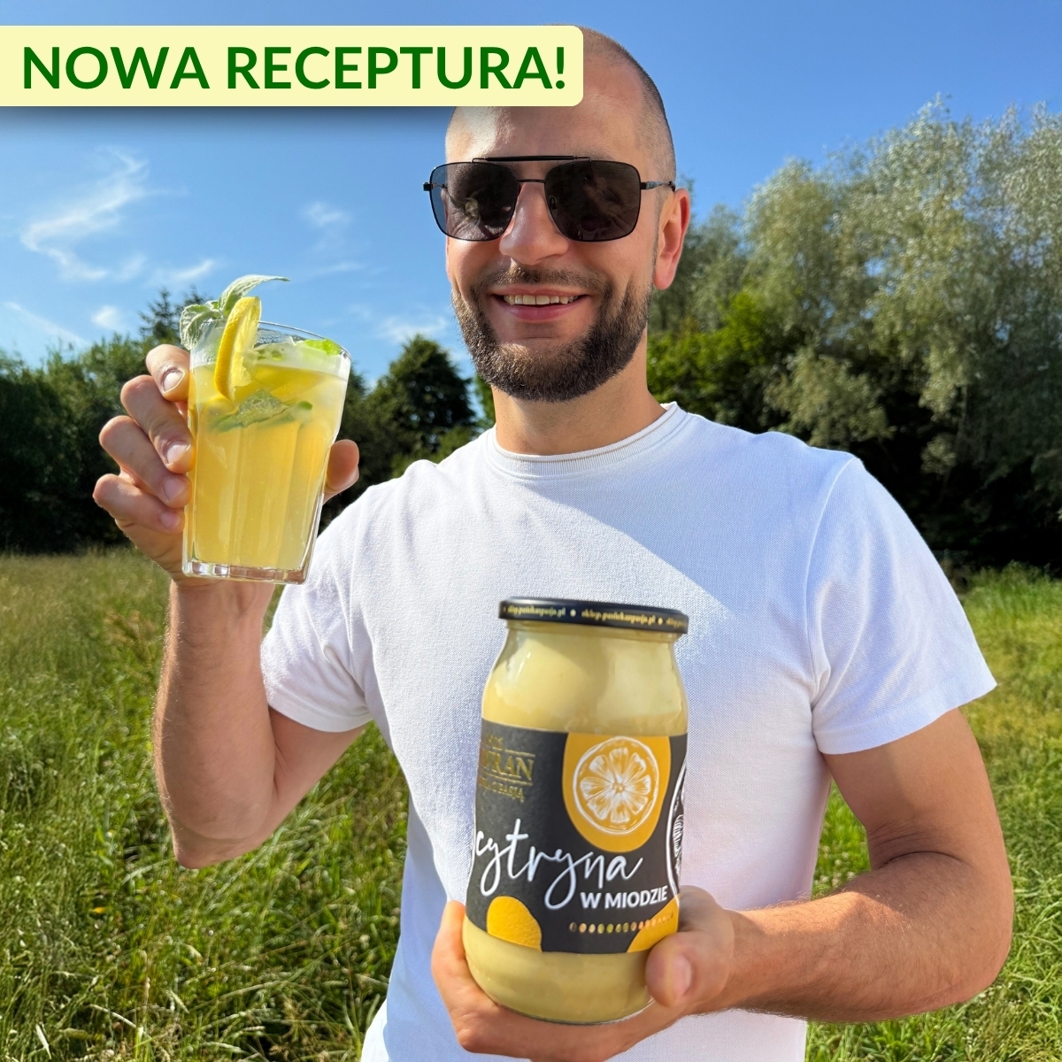 Cytryna w miodzie wielokwiatowym 1010g - Pasieka z Pasją Hawran