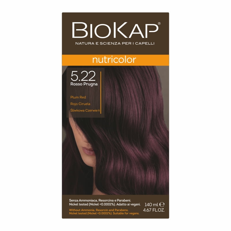Farba Biokap Nutricolor, 5.22 Śliwkowa Czerwień