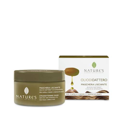 Olio di Dattero Maska Wzmacniająca do Włosów z Olejkiem z Daktyli i Amarantusa, 200ml