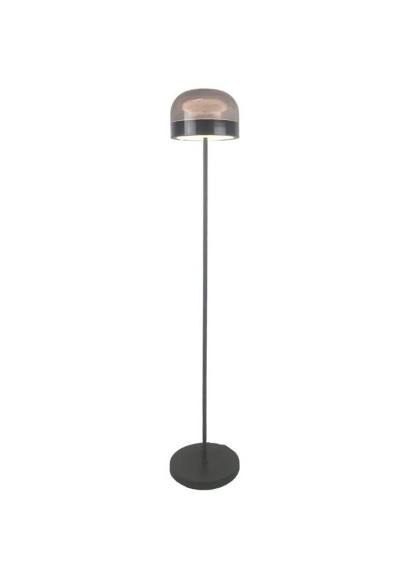 Lampa podłogowa stojąca Rabalux Nivaro czarna-dymiona LED 20W 3000/4000/6000K 1050lm wym: 135 x 25 x 25 cm - 1 szt.