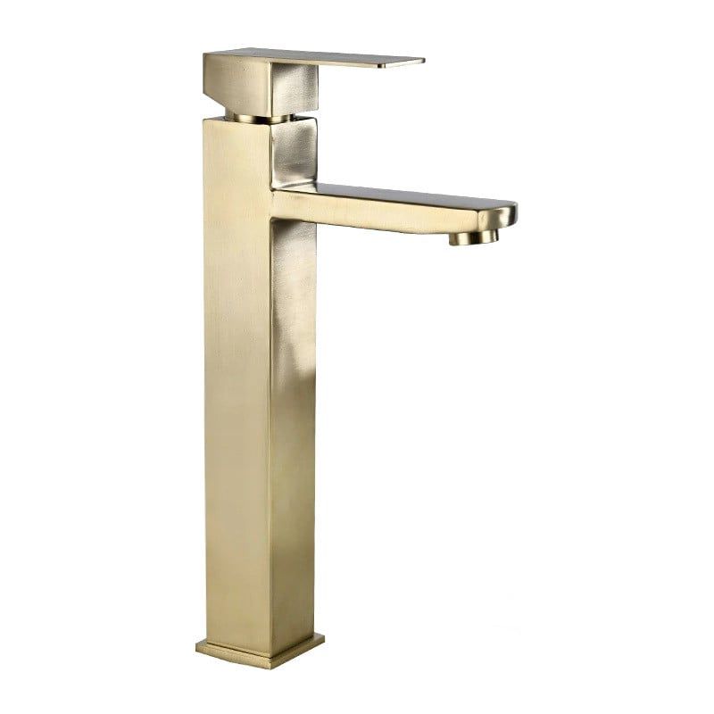 Bateria umywalkowa wysoka Mexen Emma złoty szczotkowany 29x10x21 cm 1 szt.