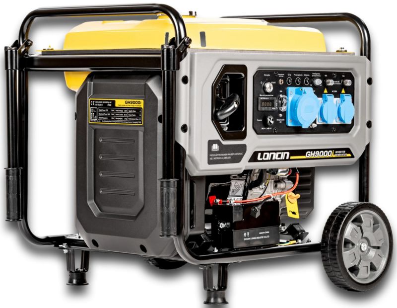 Loncin Gh9000I Agregat Generator Inwertorowy Prądotwórczy Inwerterowy Walizkowy 230V 7.5 Kw Estart 1szt.