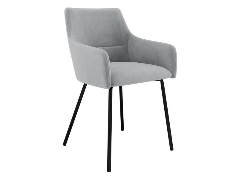 Krzesło MIRJAN 24 tapicerowane Vito gołębi szary 1 szt.