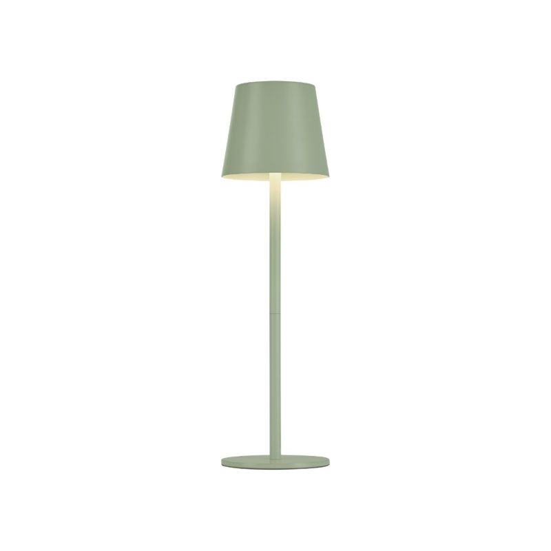 Lampka stołowa Leuchten Direkt Euria zielona LED 3W 3000K 280lm IP20 wym: 37 x 11 x 11 cm metal - 1 szt.