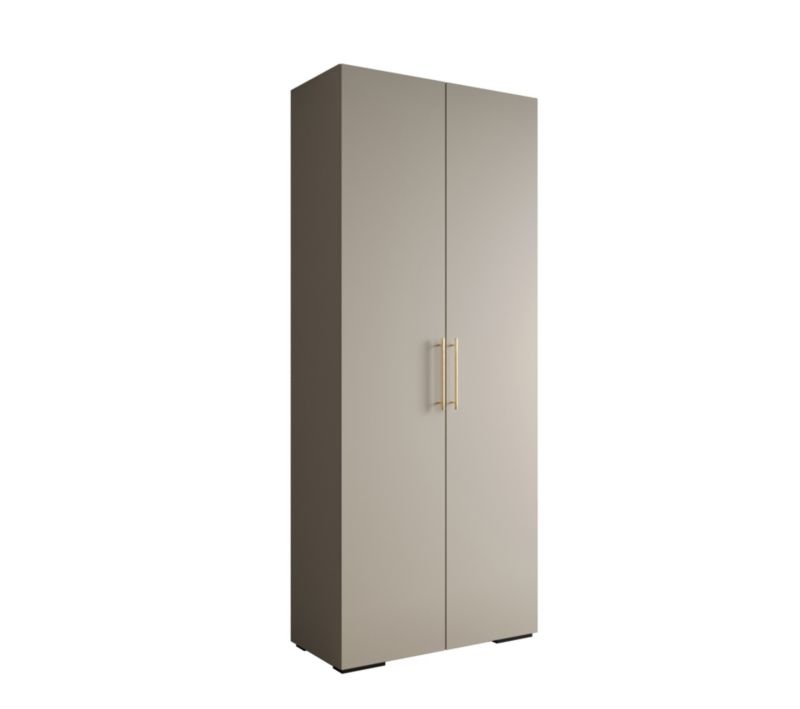 Szafa ubraniowa Garderoba Abiks INOVA 3 1SZ kaszmir+złoty 1 szt.