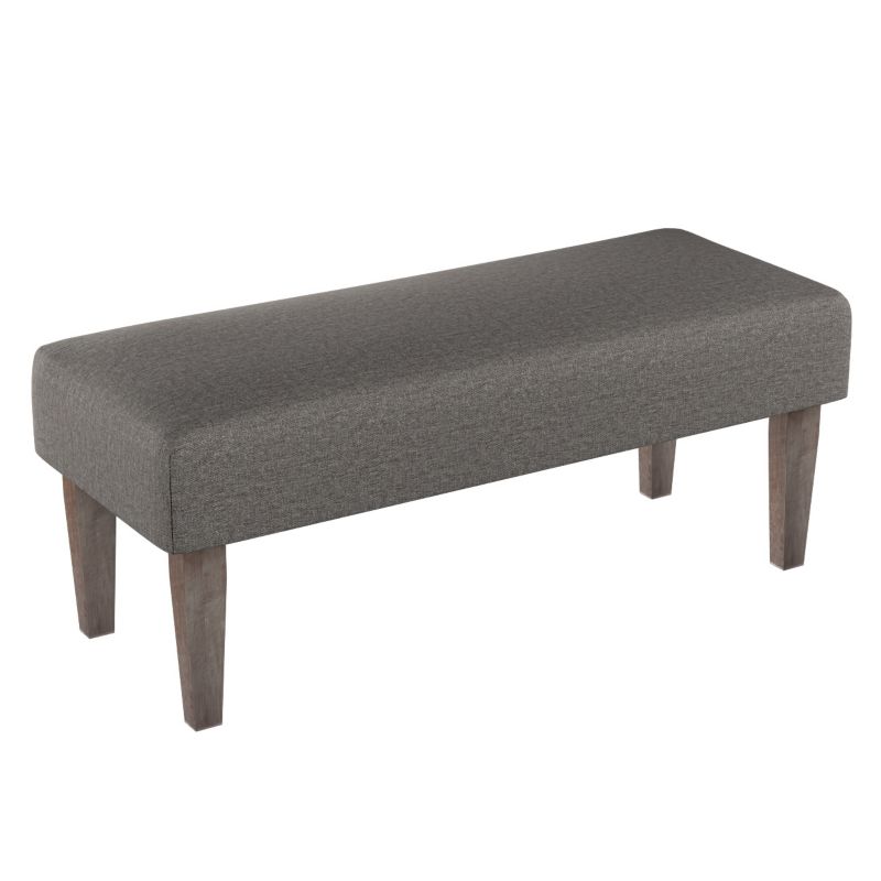 Ławka Dekoria 100 x 40 x 40 cm grafit 1 szt.