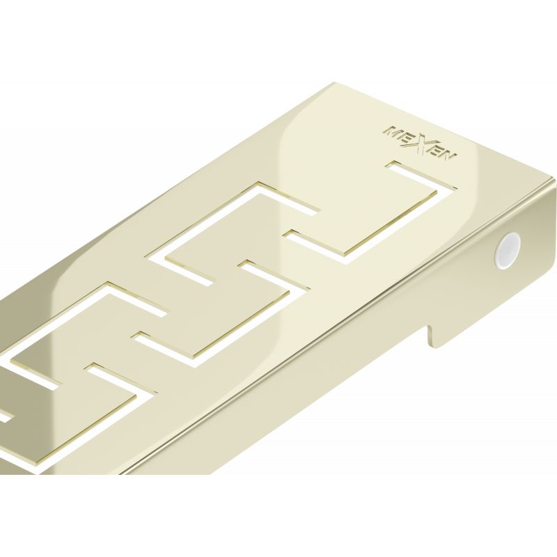 Maskownica odpływu liniowego Mexen M15 złota 50 cm