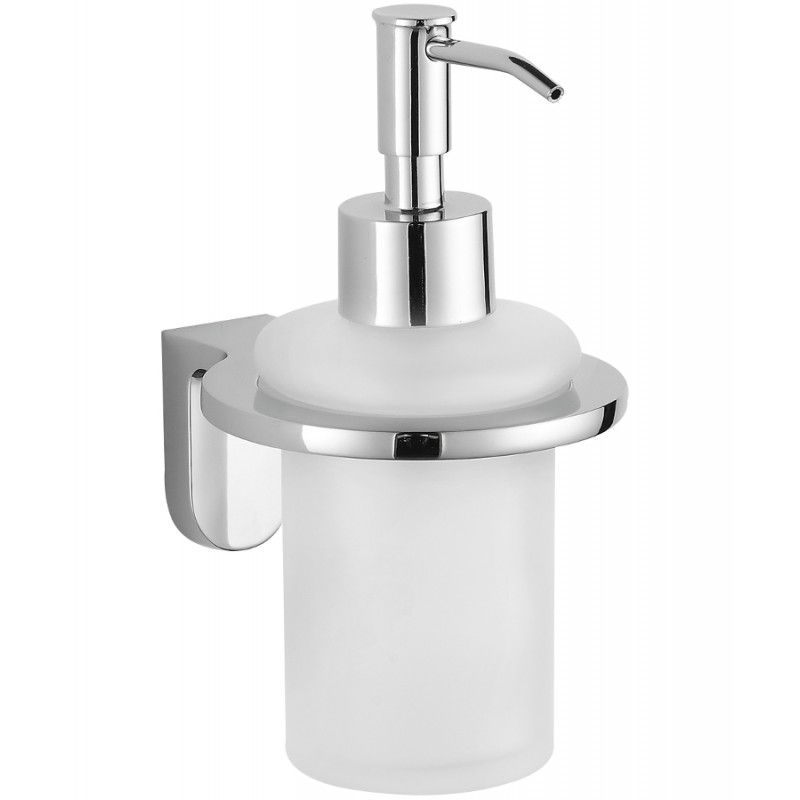 Dozownik do mydła ścienny Mexen Lea chrom 8,84x14,6 cm 1 szt.