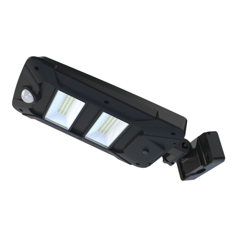 Lampa solarna uliczna GoodHome Anaheim z czujnikiem ruchu 1000 lm 4000K czarna