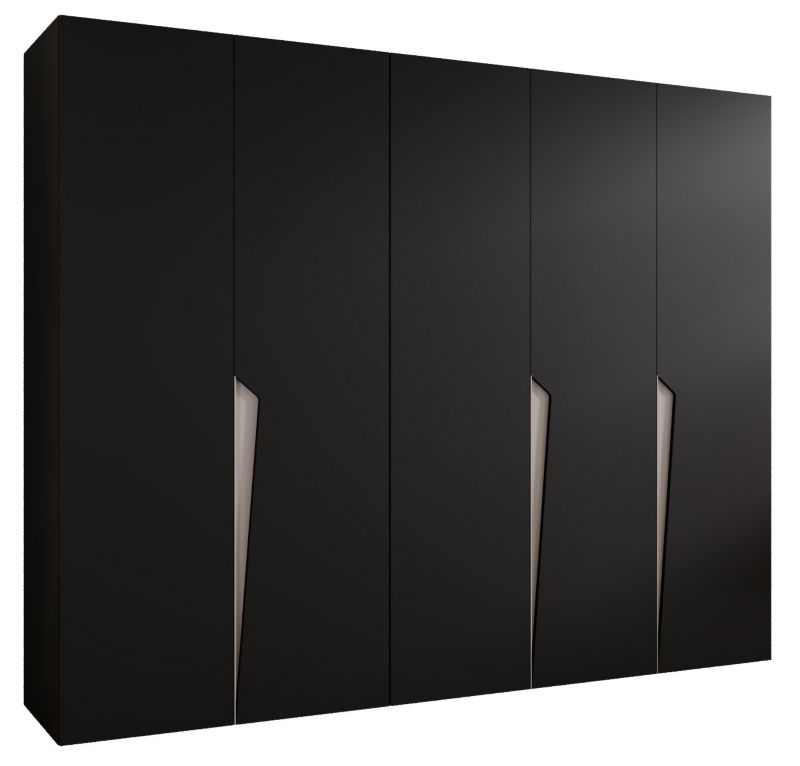 Szafa uchylna otwierana Abiks PIANO 1 250 wys 202 cm Czarny + Kaszmir 1 szt