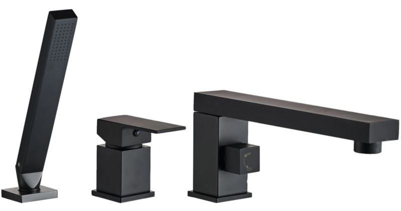 Bateria Wannowa Rea Glen 26X5X11,5Cm Czarny 1 Szt