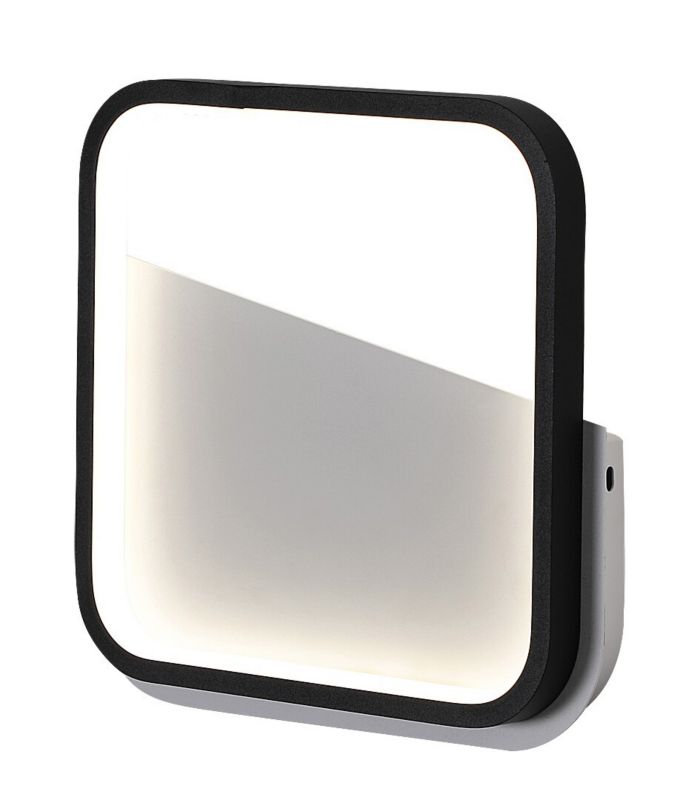 Kinkiet ścienny Rabalux Razzi czarno-biały styl nowoczesny LED 13W 4000K 670lm IP20 wym: 26 x 26 x 5,5 cm - 1 szt.