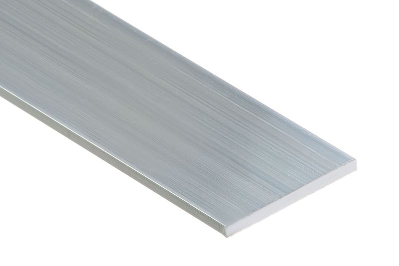 Płaskownik aluminiowy gładki 1000 x 40 x 2 mm kolor naturalny