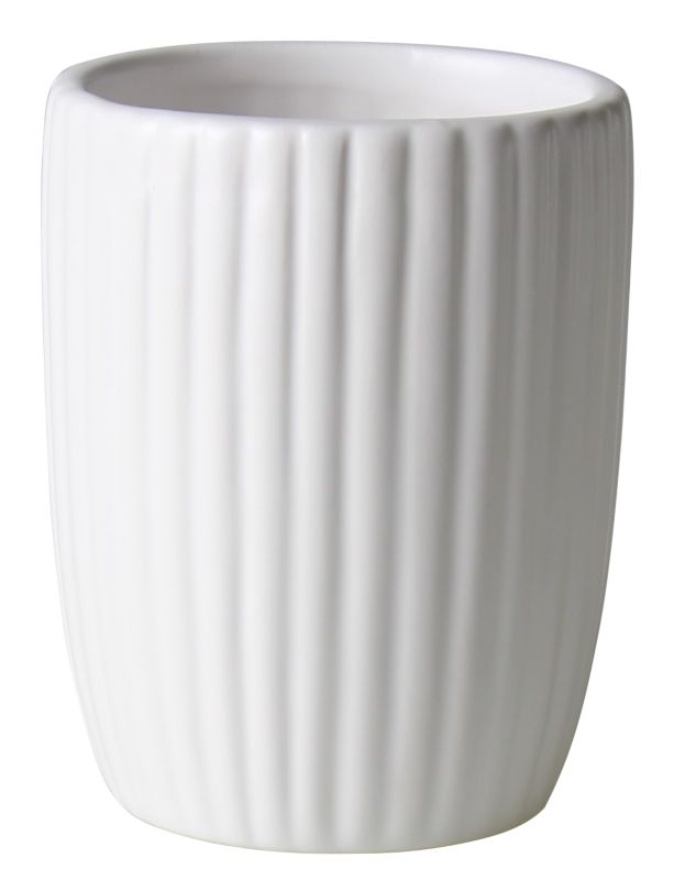 Kubek łazienkowy Splendid Melo biały