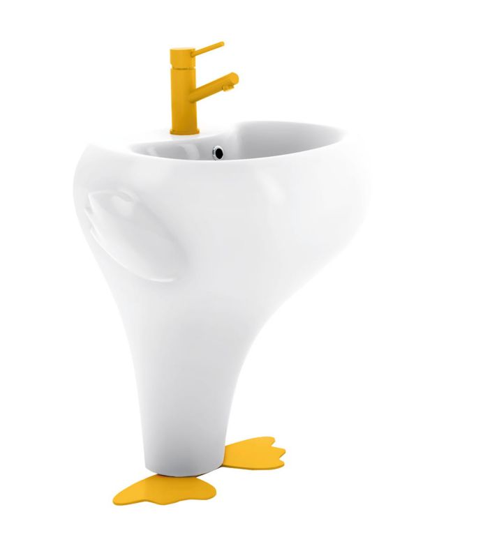 Umywalka Creavit Ducky dla dzieci do przedszkoli 523x633x395mm 1szt