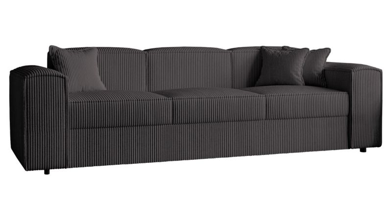 Kanapa rozkładana MIRJAN 24 Santos Sztruks grafit 1 szt.