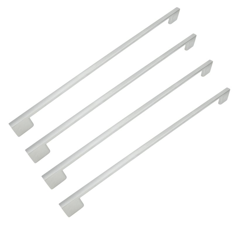 Uchwyt meblowy B&B srebrny 320 mm metalowy 4 szt