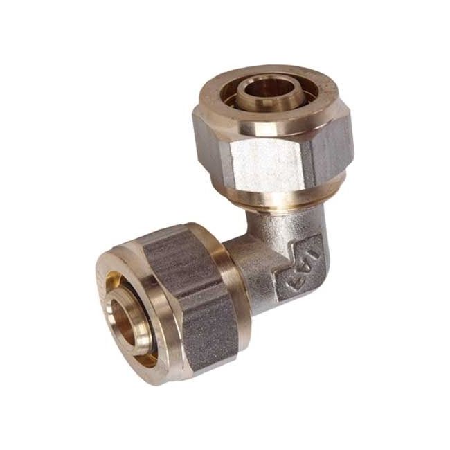 Łącznik kolankowy dwustronny Idmar Group 16 x 16 mm