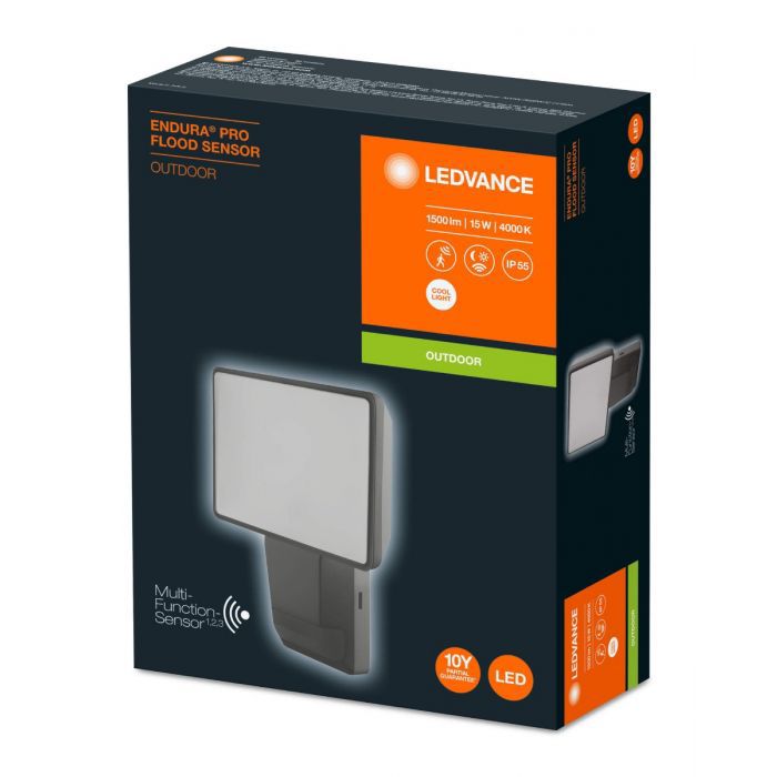 Naświetlacz LED z Czujnikiem Ruchu Ledvance 15W 1 szt.