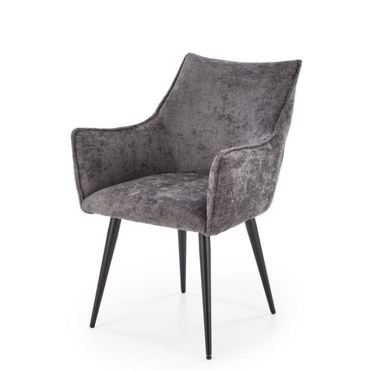 Krzesło Halmar tapicerowane K559 szare 1 szt