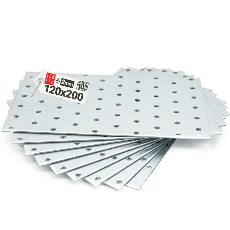 Płytka perforowana Lun Fix 120x200 mm 10szt.